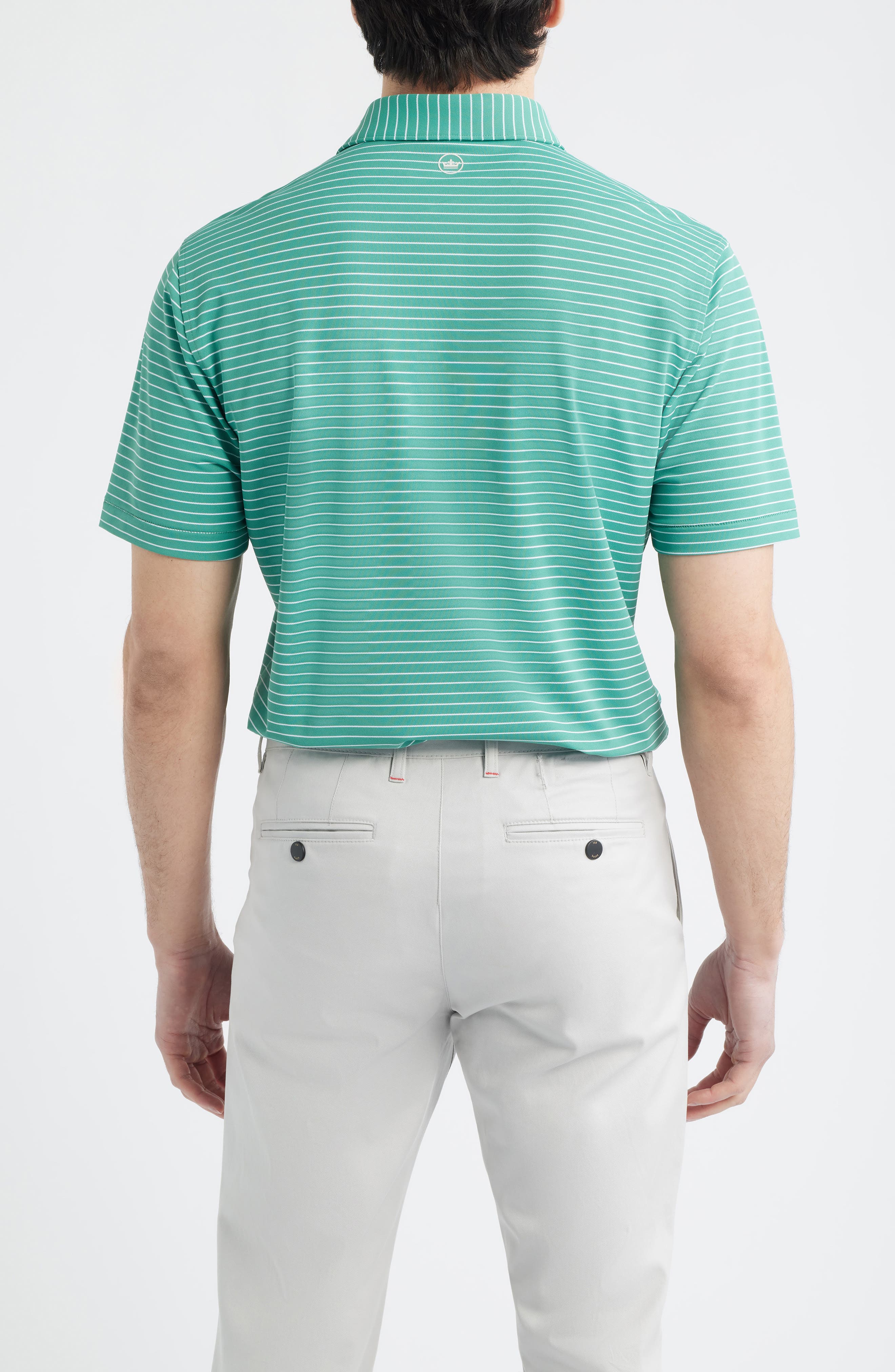 Winston Stripe Performance Pique Polo - image 4