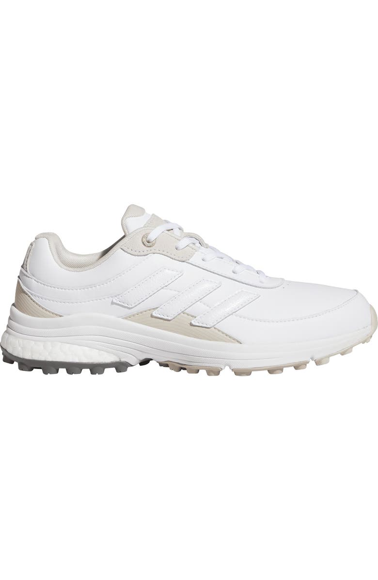 adidas Zoysia Spikeless Golf Shoes, Alternate, color, White/ Beige