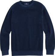 vineyard vines Waffle Knit Cotton Crewneck Sweater