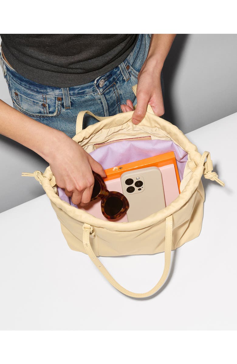 MZ Wallace Small Waverly Nylon Shoulder Bag, Alternate, color, Chamomile