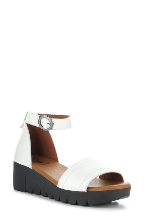Voik Ankle Strap Platform Wedge Sandal (Women)