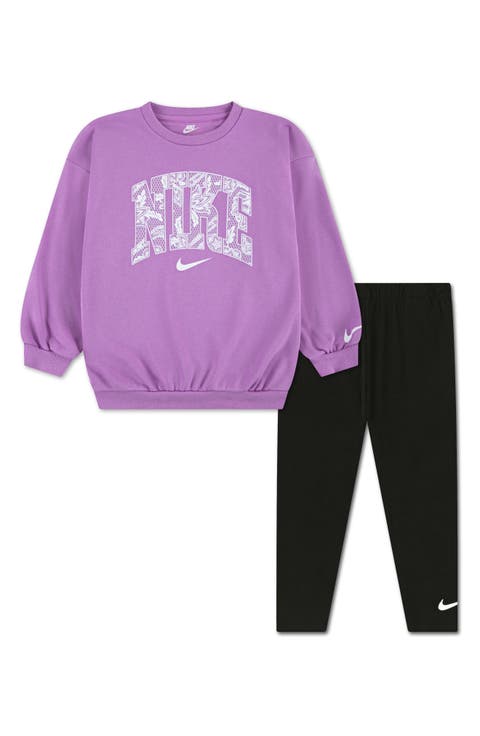 Kids' Nike Lace It Up Sweatshirt & Leggings Set