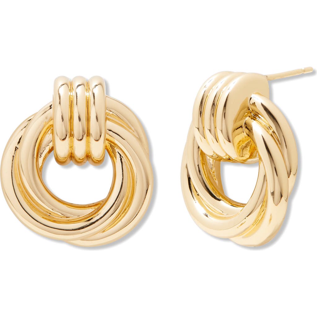 Brook & York Brook And York Meg Knot Drop Earrings In Gold