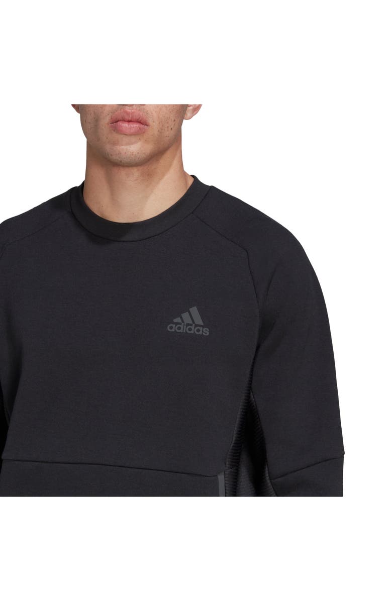 adidas Designed for Gameday Crewneck Sweatshirt, Alternate, color,