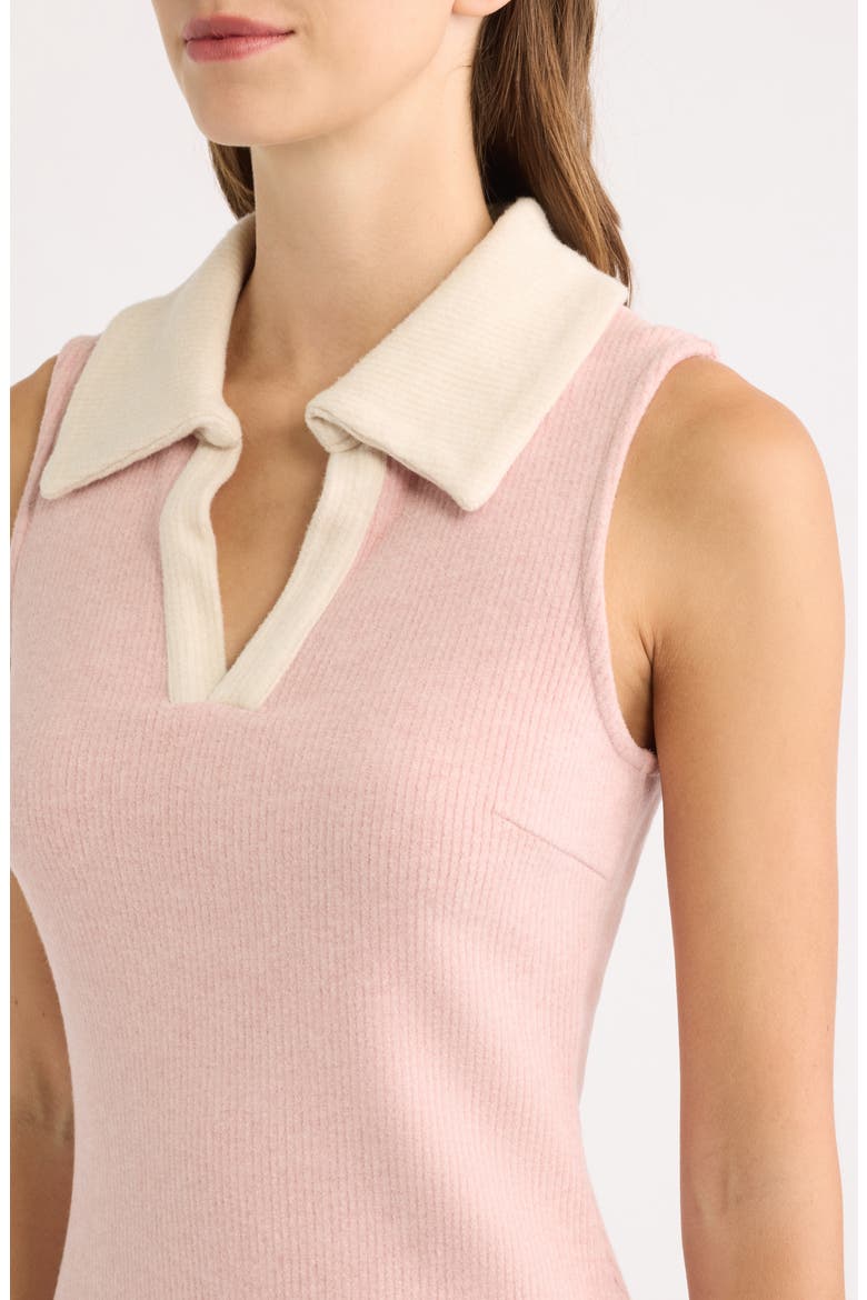 Curtis Polo Minidress, Alternate, color, PINK