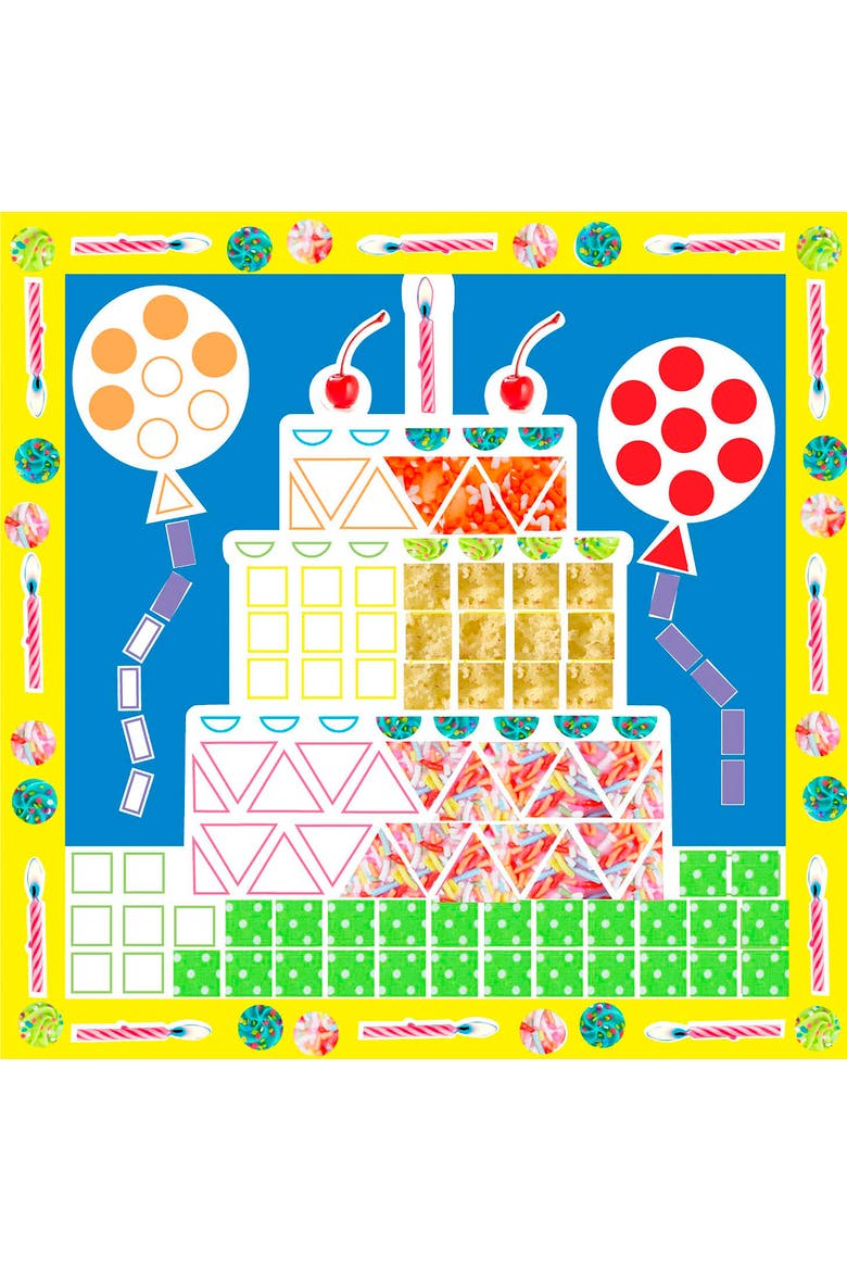 Little Hands Picture Mosaic Art and Craft Activity Kit, Ages 4+, Alternate, color, Multicolored