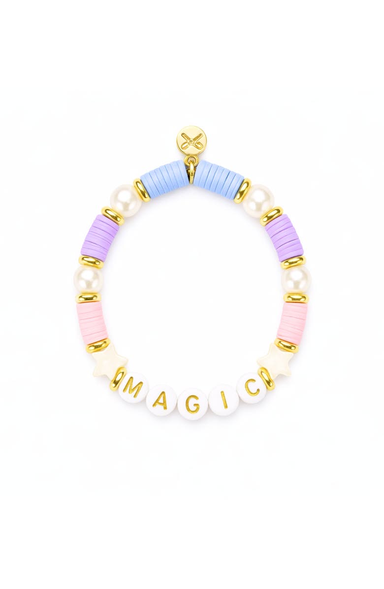 Bits & Bows Magic Bracelet, Main, color, Pink/Purple/Blue/White