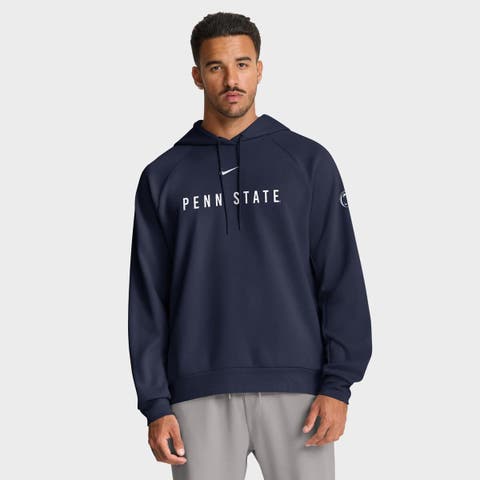 Men's Nike Navy Penn State Nittany Lions Premium Raglan Dri-FIT Hoodie