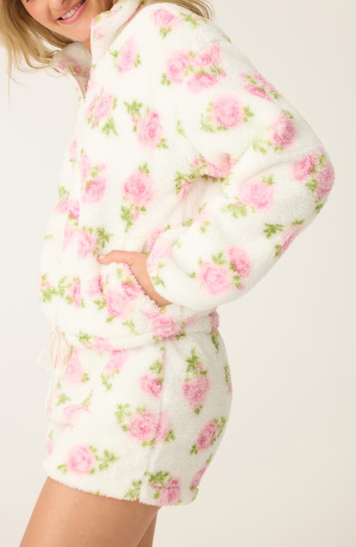 Pj Salvage Cozy Jacket In White