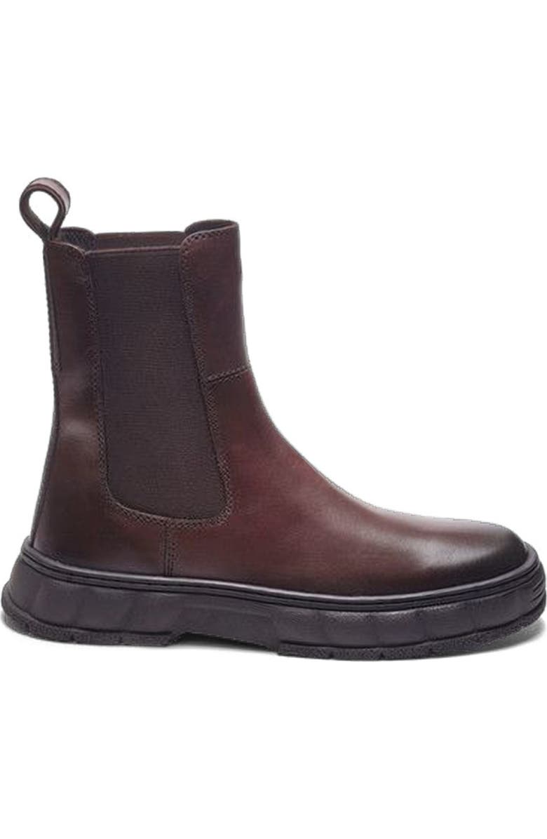A. Veer Stratus Chelsea Boot, Main, color, Brown Leather