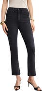Good American Soft Tech Good Flare Crop Jeans