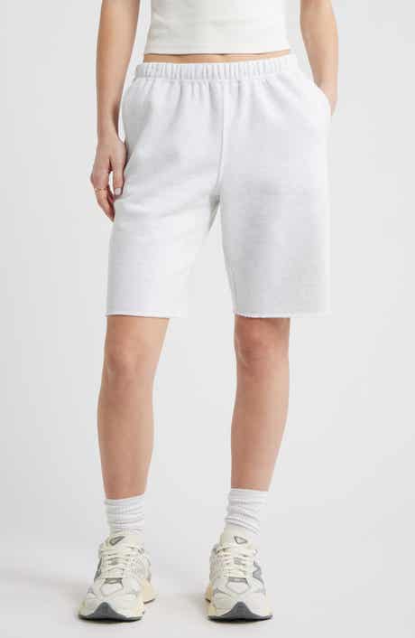 Long Fleece Sweat Shorts