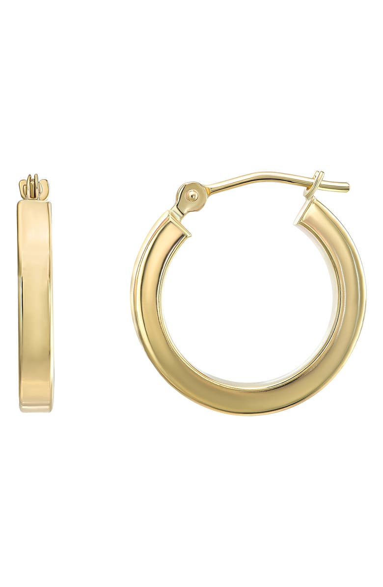 CANDELA JEWELRY Square Hoop Earrings, Main, color, 