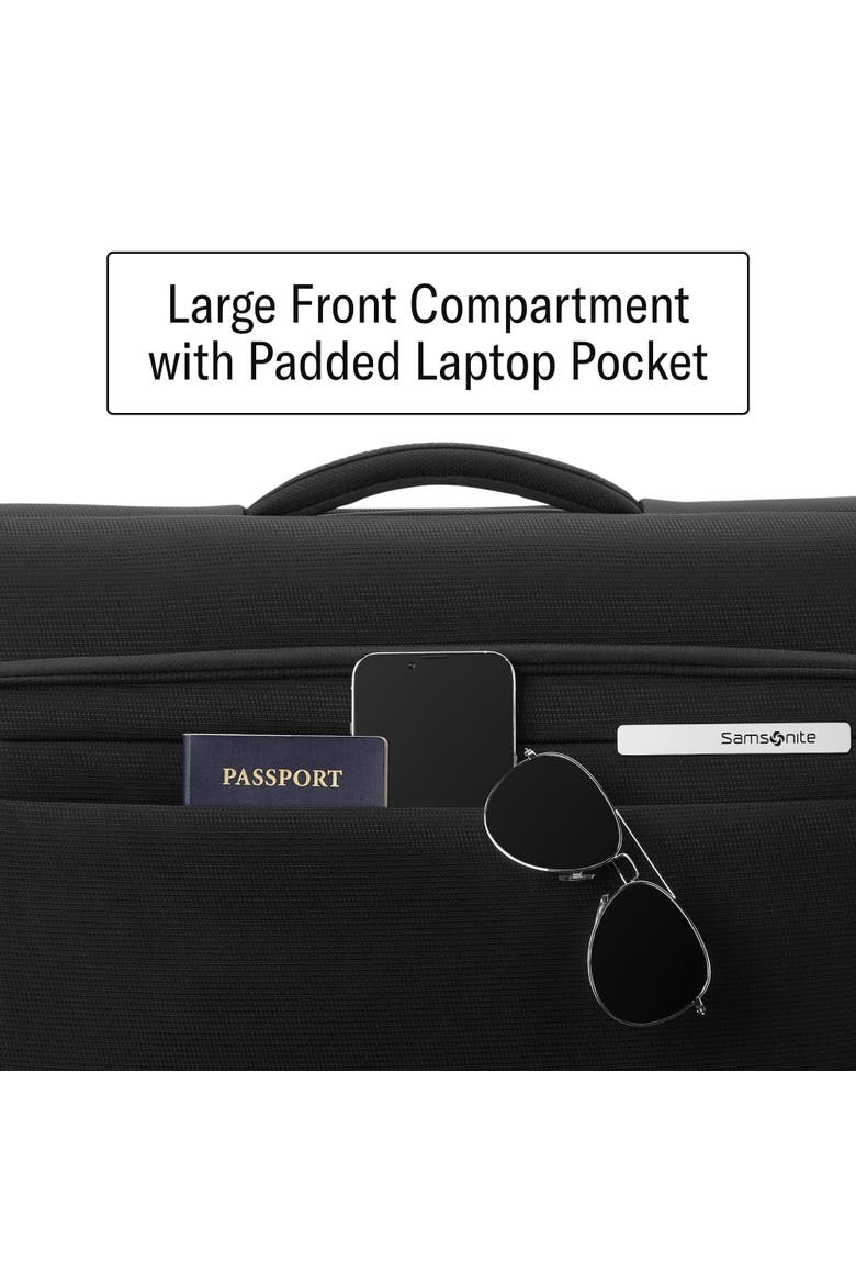 UpLIFT Bifold Garment Bag, Alternate, color, Black
