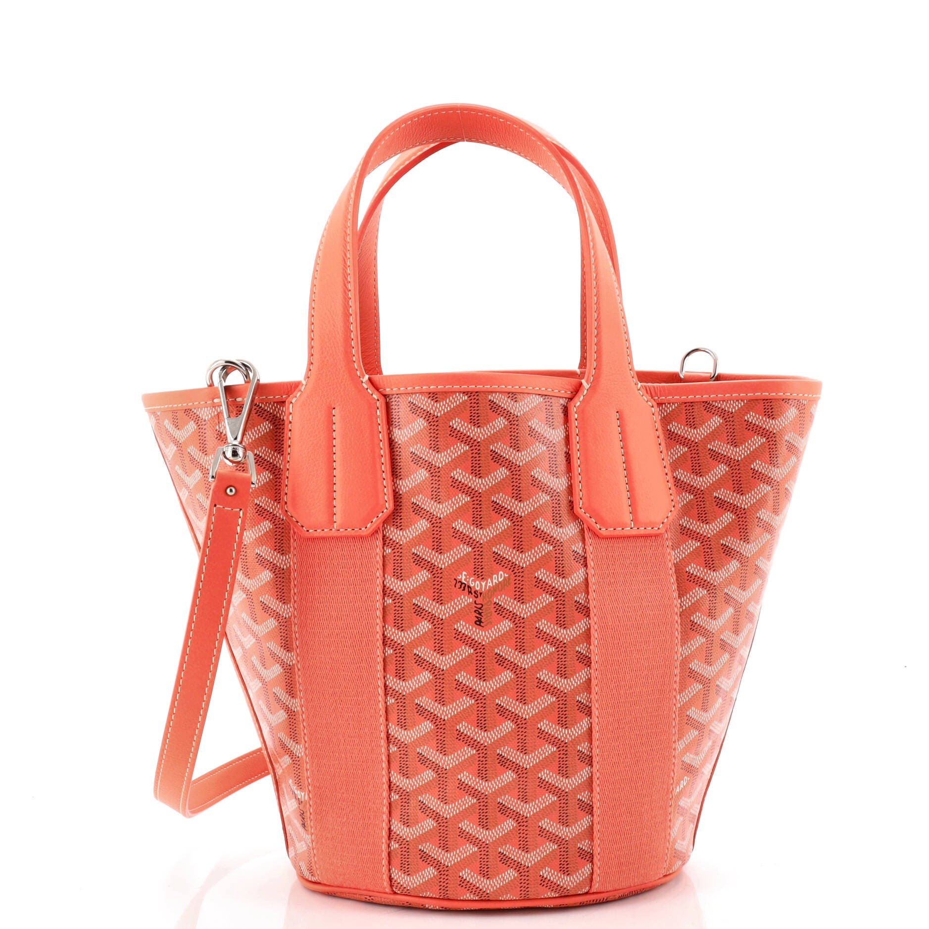 Belharra Tote Coated Canvas PM, Main, color, Pink