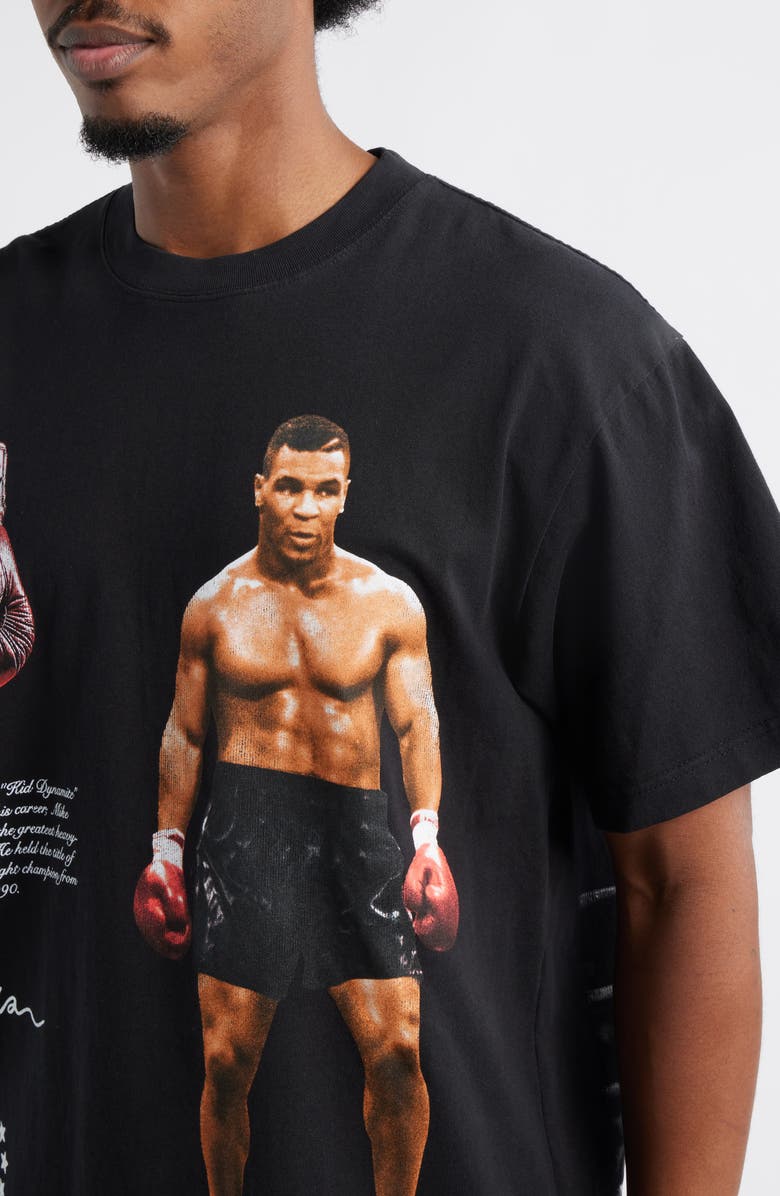 ID Supply Co Mike Tyson Famed Champ Graphic T-Shirt, Alternate, color, Black