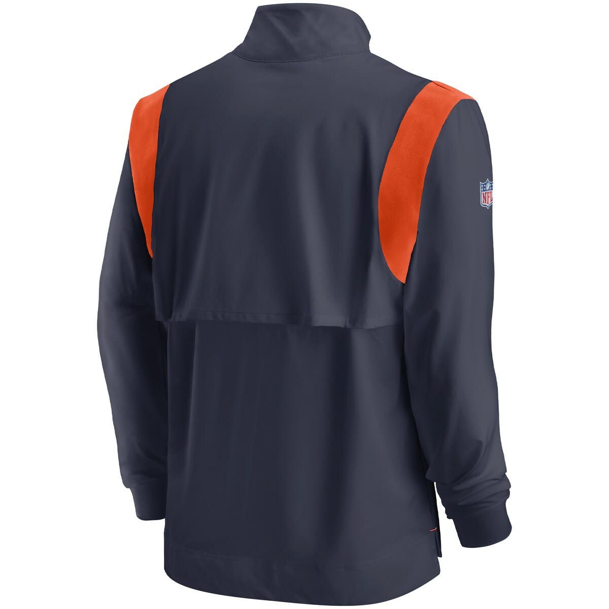 chicago bears quarter zip nike