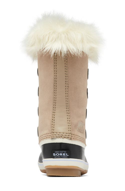 Sorel Kids' Joan Of Arc Waterproof Duck Boot In Omega Taupe/gum 2