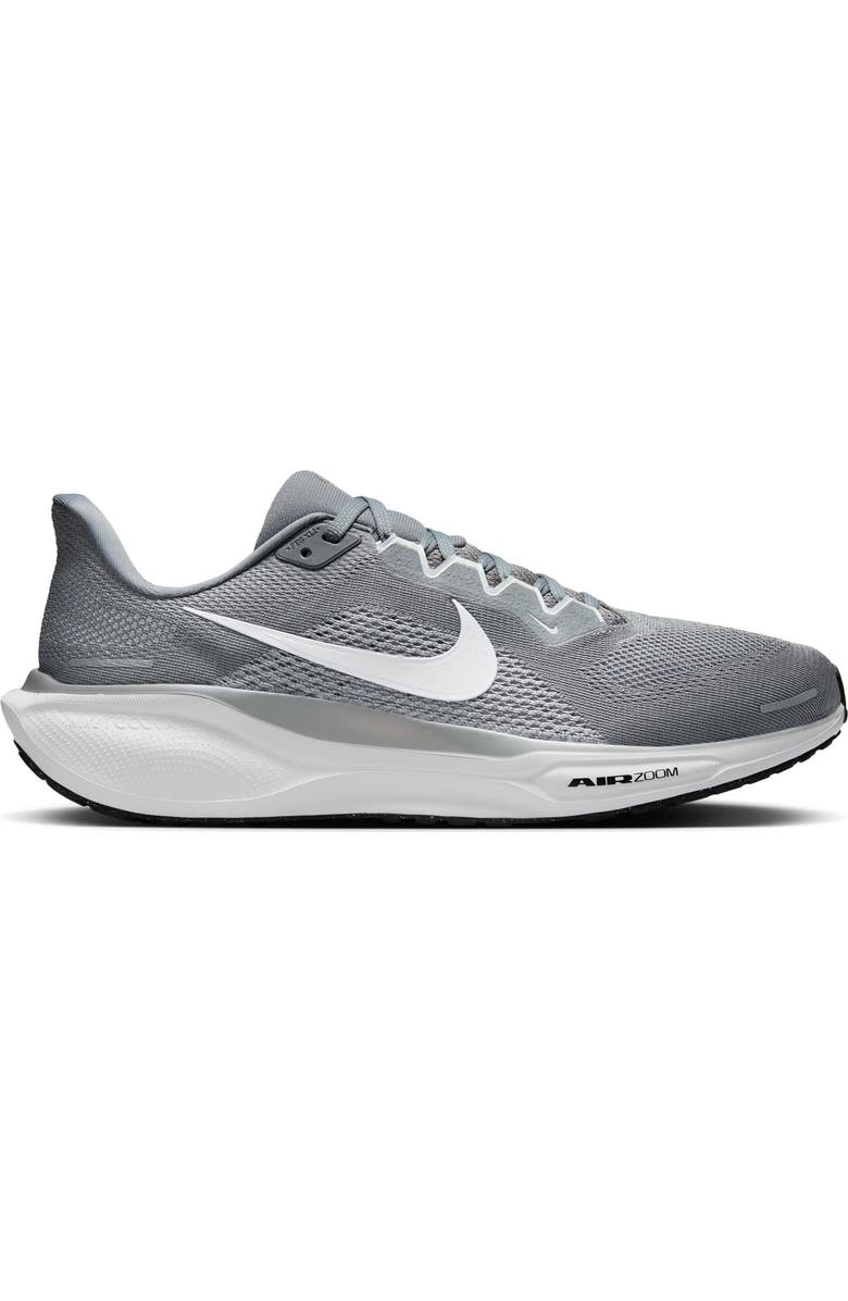 Nike Air Zoom Pegasus 41 Running Shoe, Alternate, color, 009 Col Gy/White