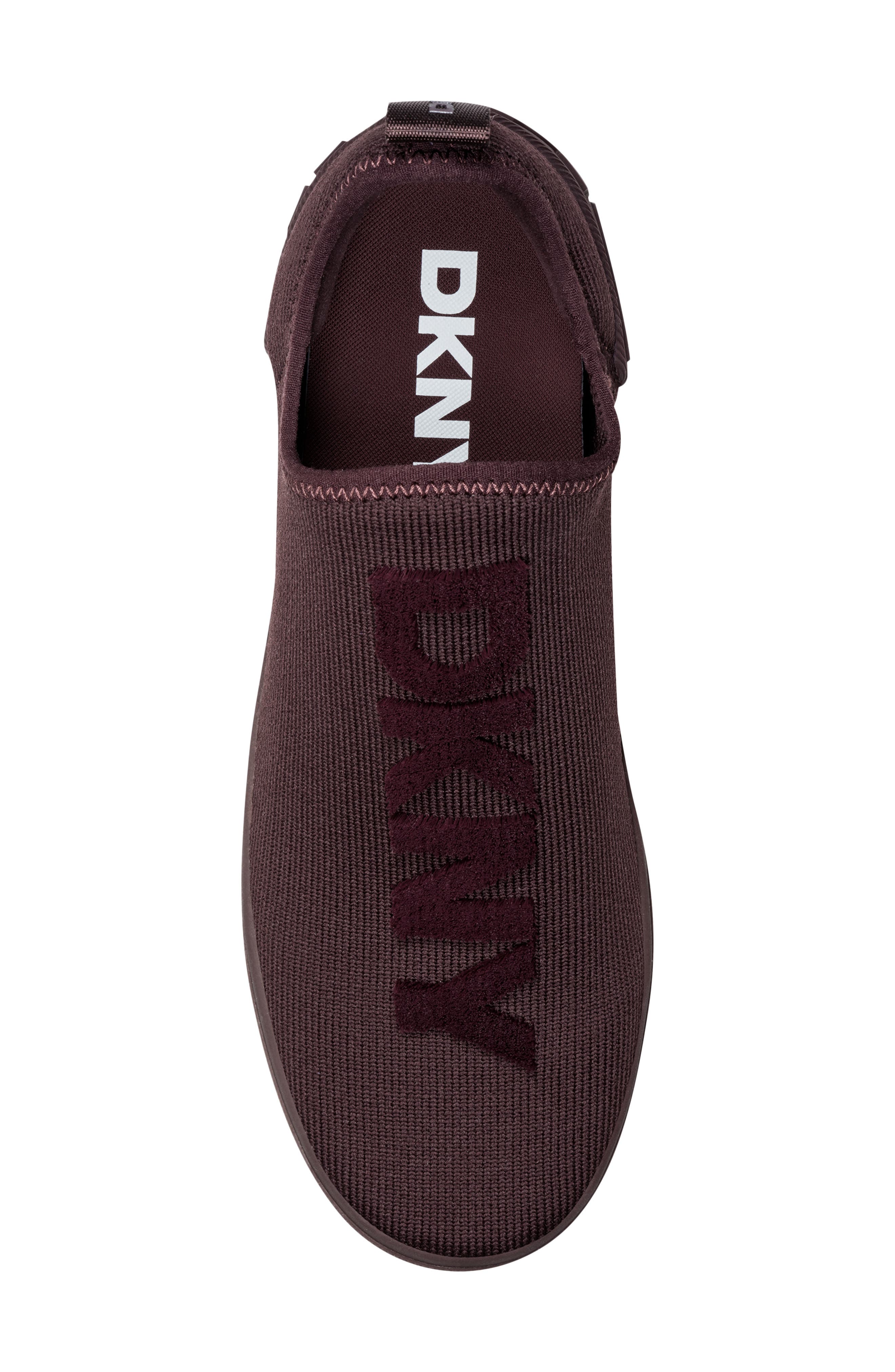 Maize Knit Slip-On Sneaker, Alternate, color, SANGRIA