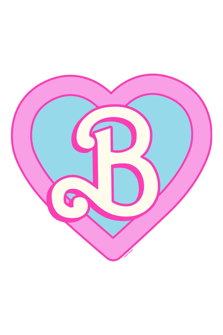 Men's B Is For Heart Logo T-Shirt, Alternate, color, White