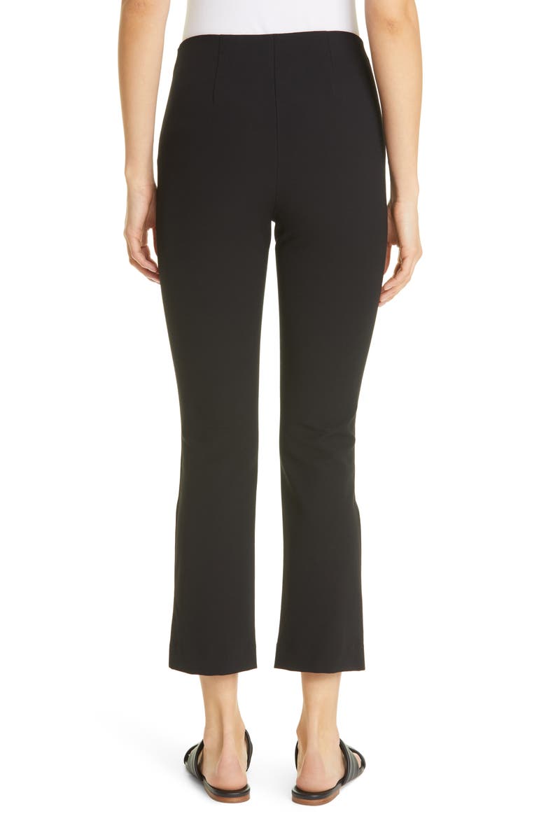 Vince Crop Flare Pants, Alternate, color, Black