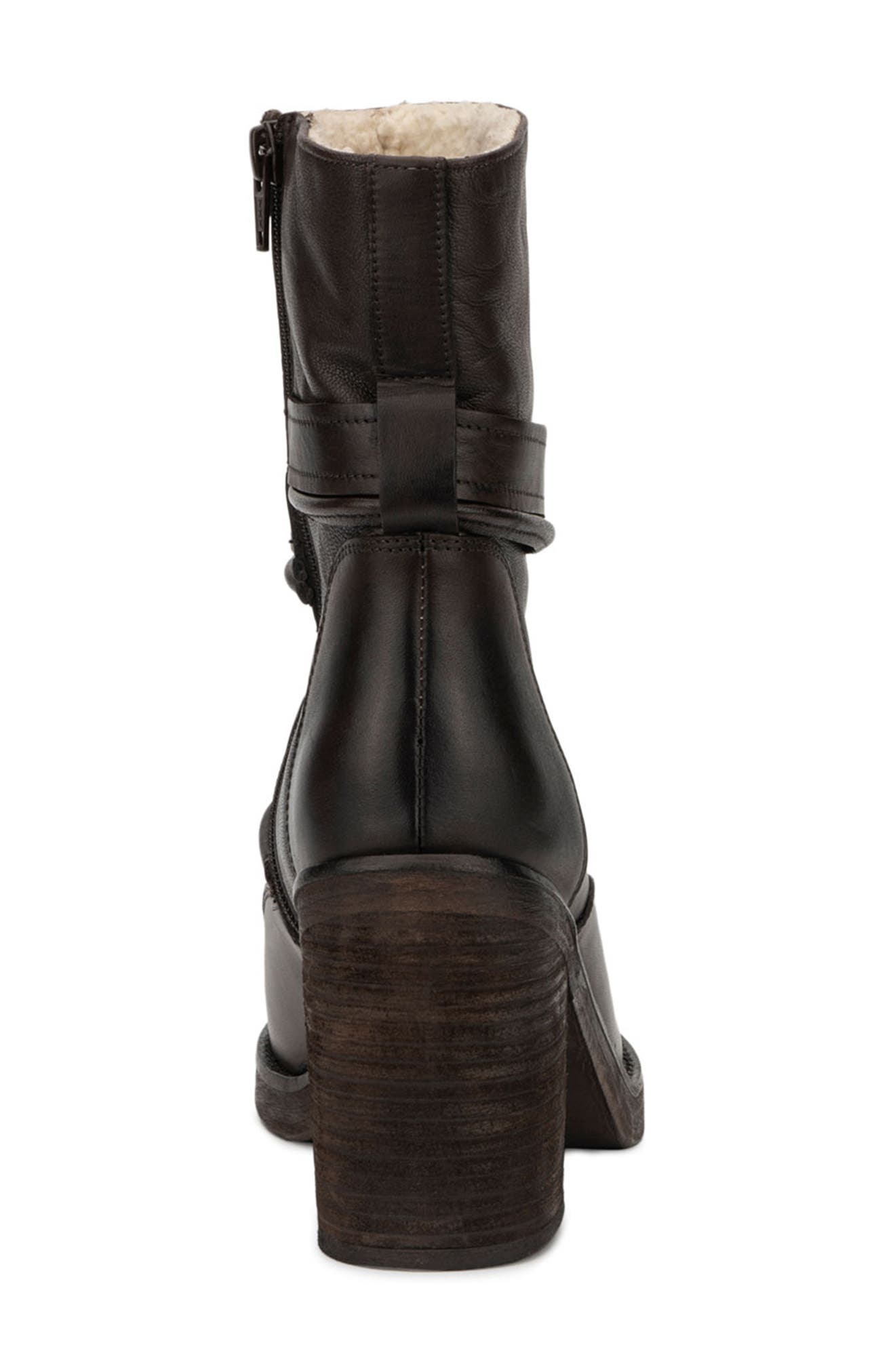 VINTAGE FOUNDRY Denisa Faux Fur Lined Boot, Alternate, color, Brown