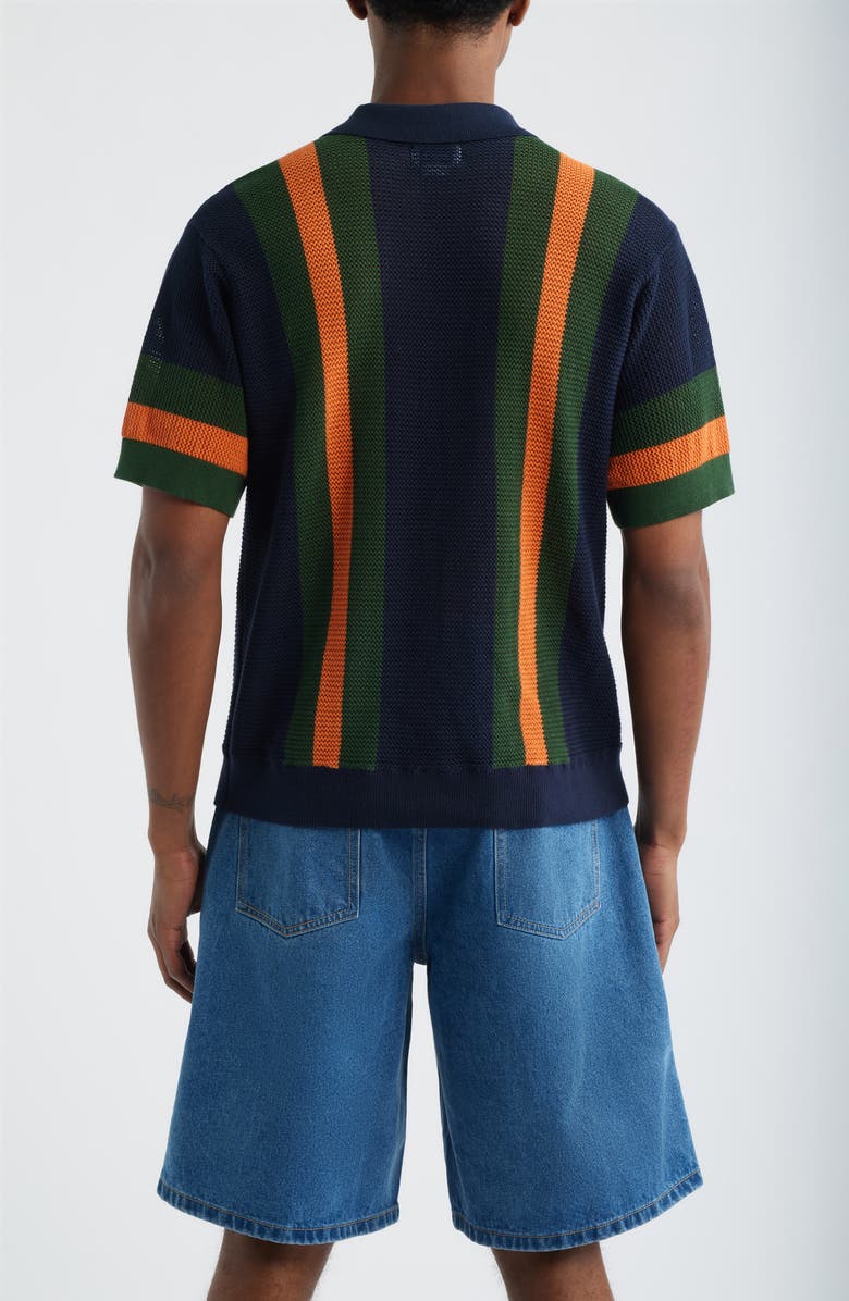 Obey Seth Polo Sweater, Alternate, color, Dark Navy Multi