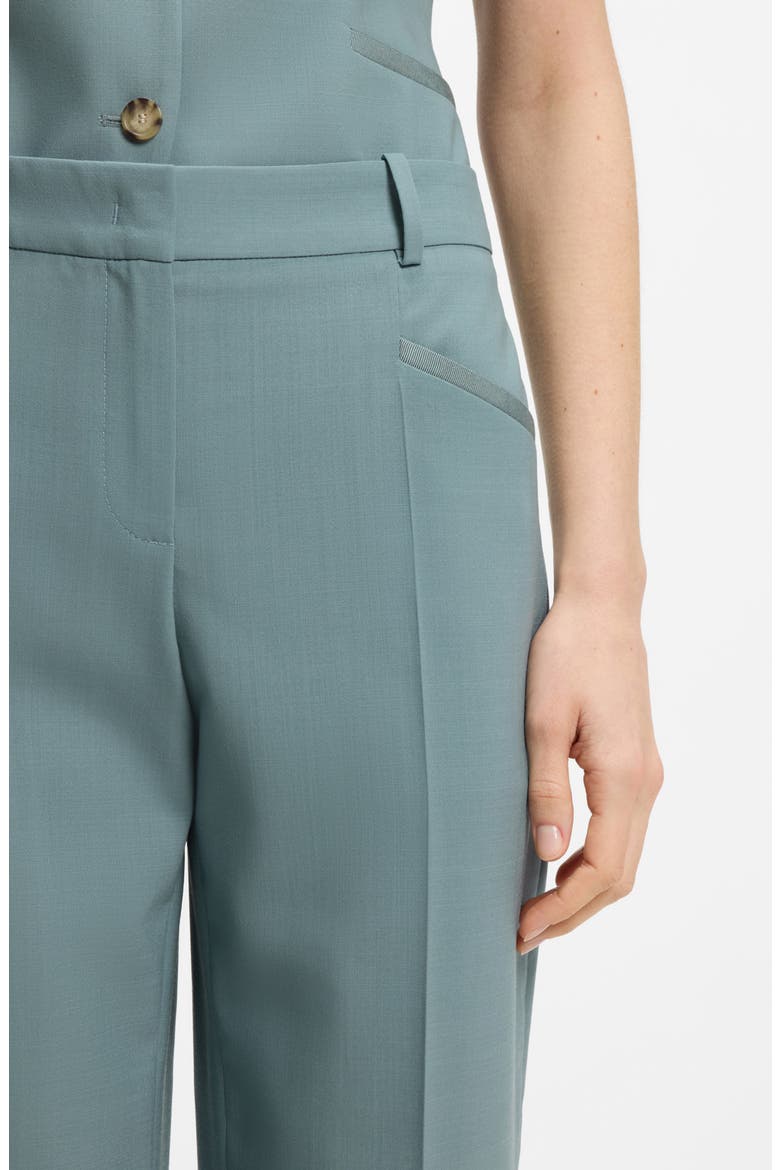 Tilda Pleat Wide Leg Pants, Alternate, color, REEF