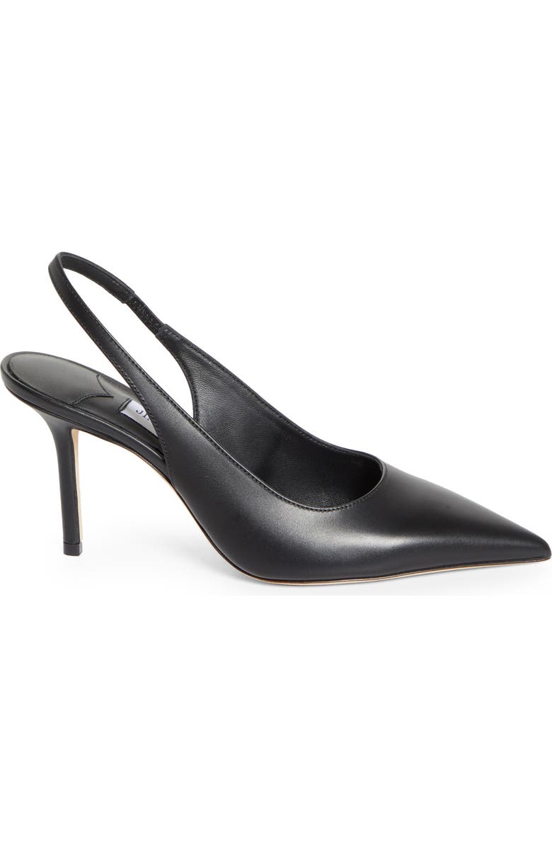 Jimmy Choo Love Pointed Toe Slingback Pump, Alternate, color, Black