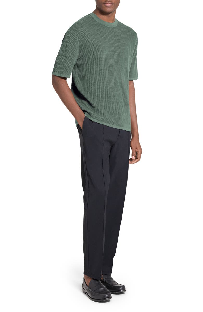 Theory Tactile Cotton Open Stitch T-Shirt, Alternate, color,