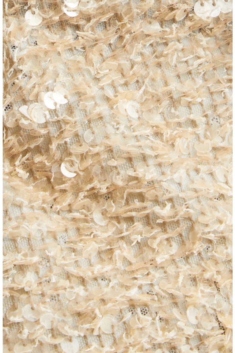 Sequin Tulle Bustier Top, Alternate, color, LIGHT BLUE/ SAND