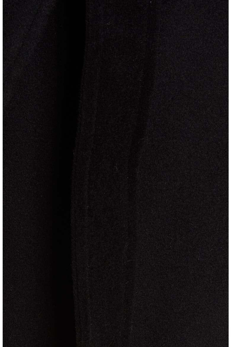 Women's Wool & Cashmere Blend Wrap Coat, Alternate, color, BLACK