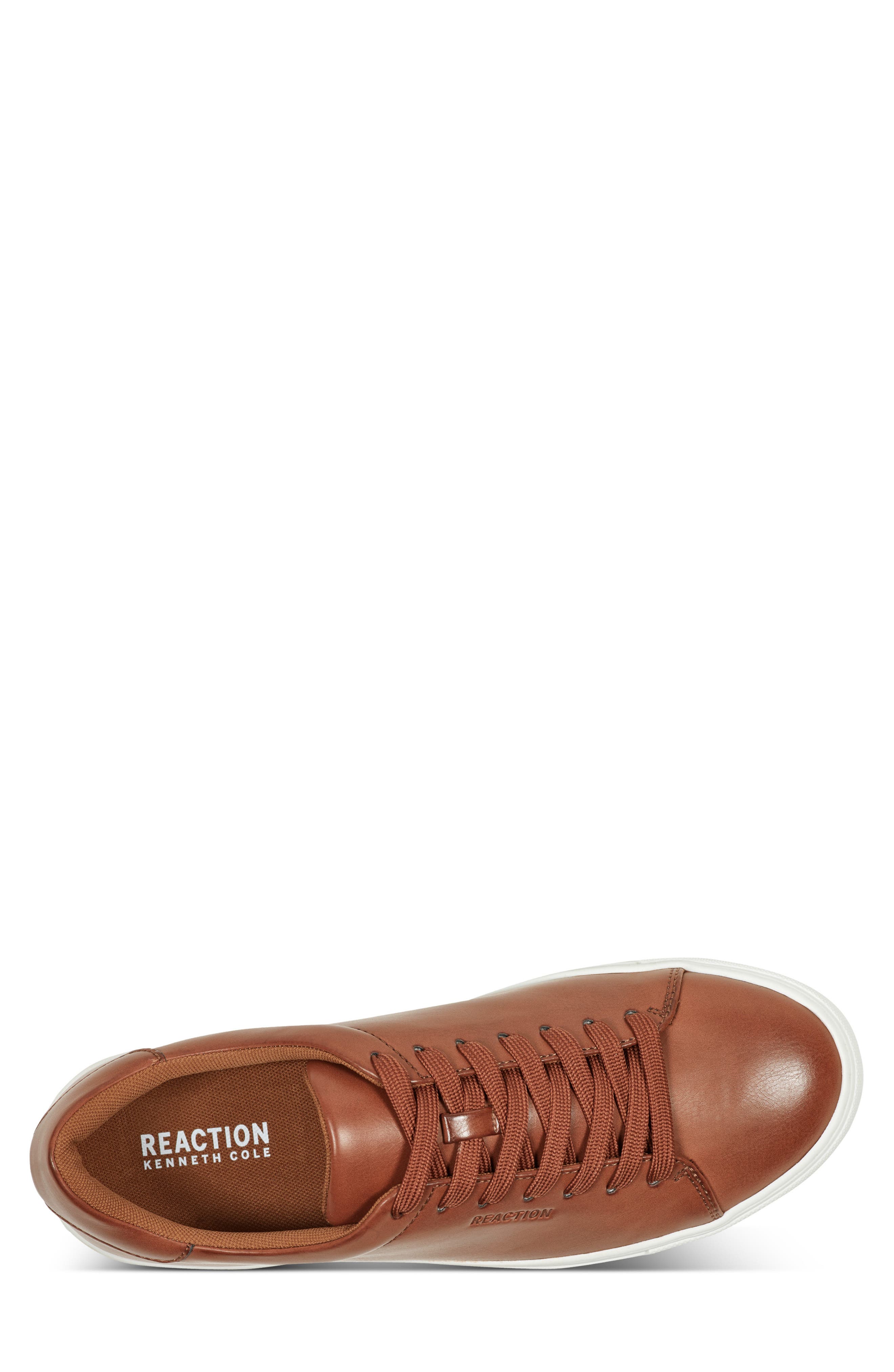Javon Low Top Sneaker, Alternate, color, MEDIUM BROWN 211