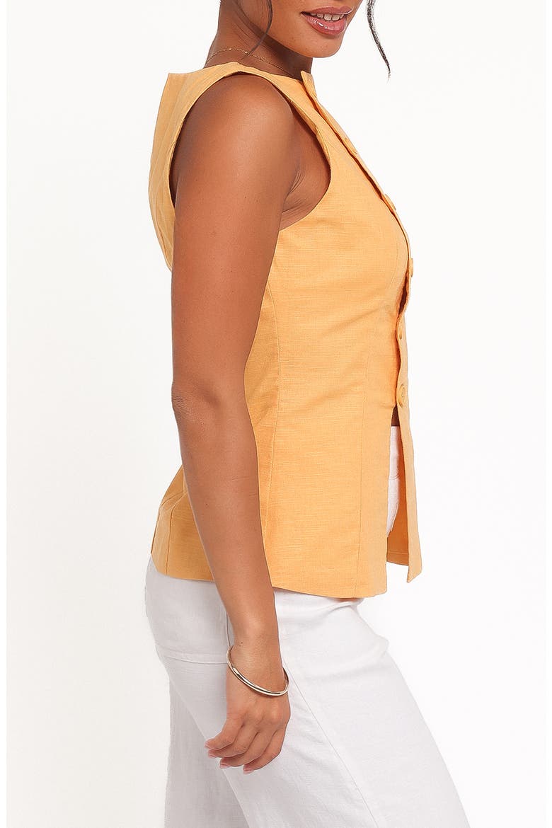 Kalyssa Asymmetric Vest, Alternate, color, MANGO