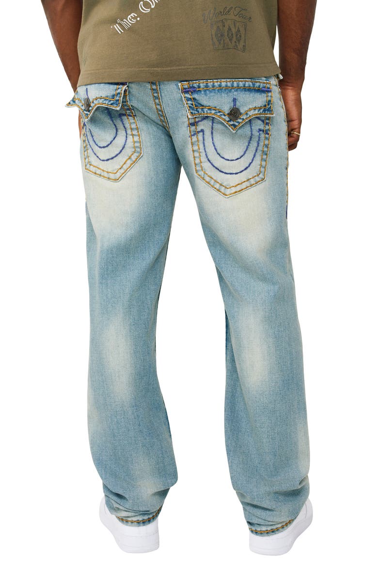 Ricky Super T Relaxed Straight Leg Jeans, Alternate, color, SEAGRASS MEDIUM WASH