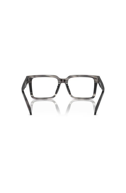 Michael Kors 54mm Square Optical Glasses In Gray