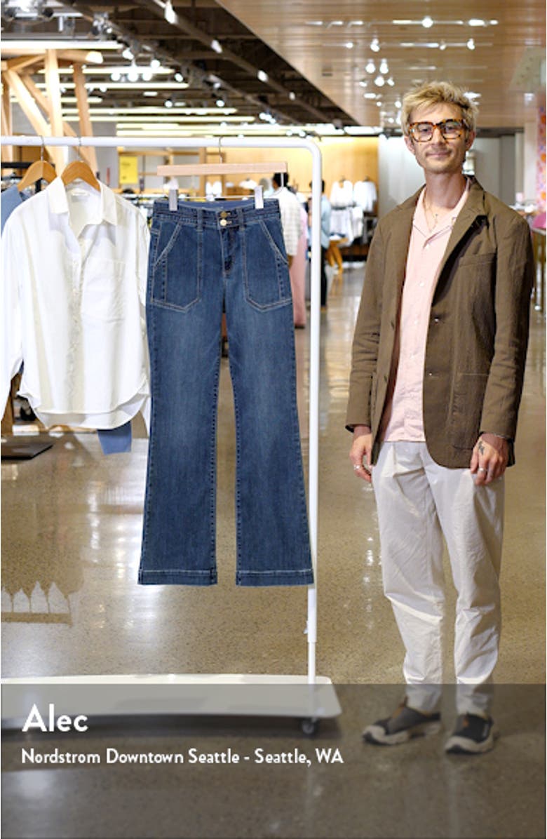 Madison 'Ab'Solution High Waist Bootcut Jeans, sales video thumbnail