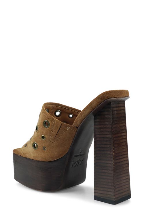 Zigi Mix Platform Sandal