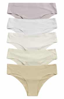 Danskin 5-Pack Microfiber Tangas