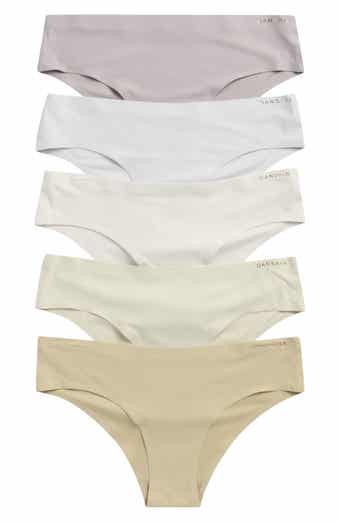 Danskin 5-Pack Microfiber Tangas