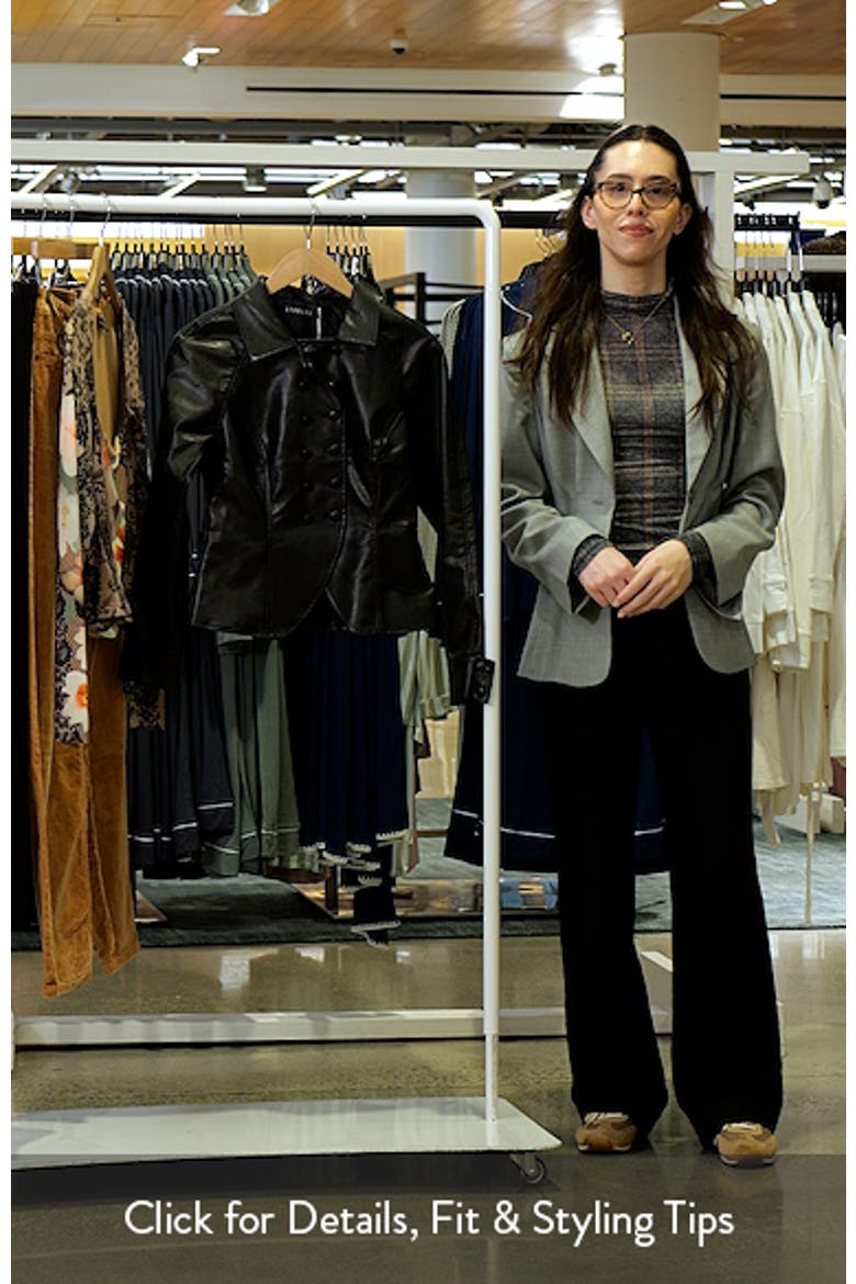 Form Faux Leather Jacket video