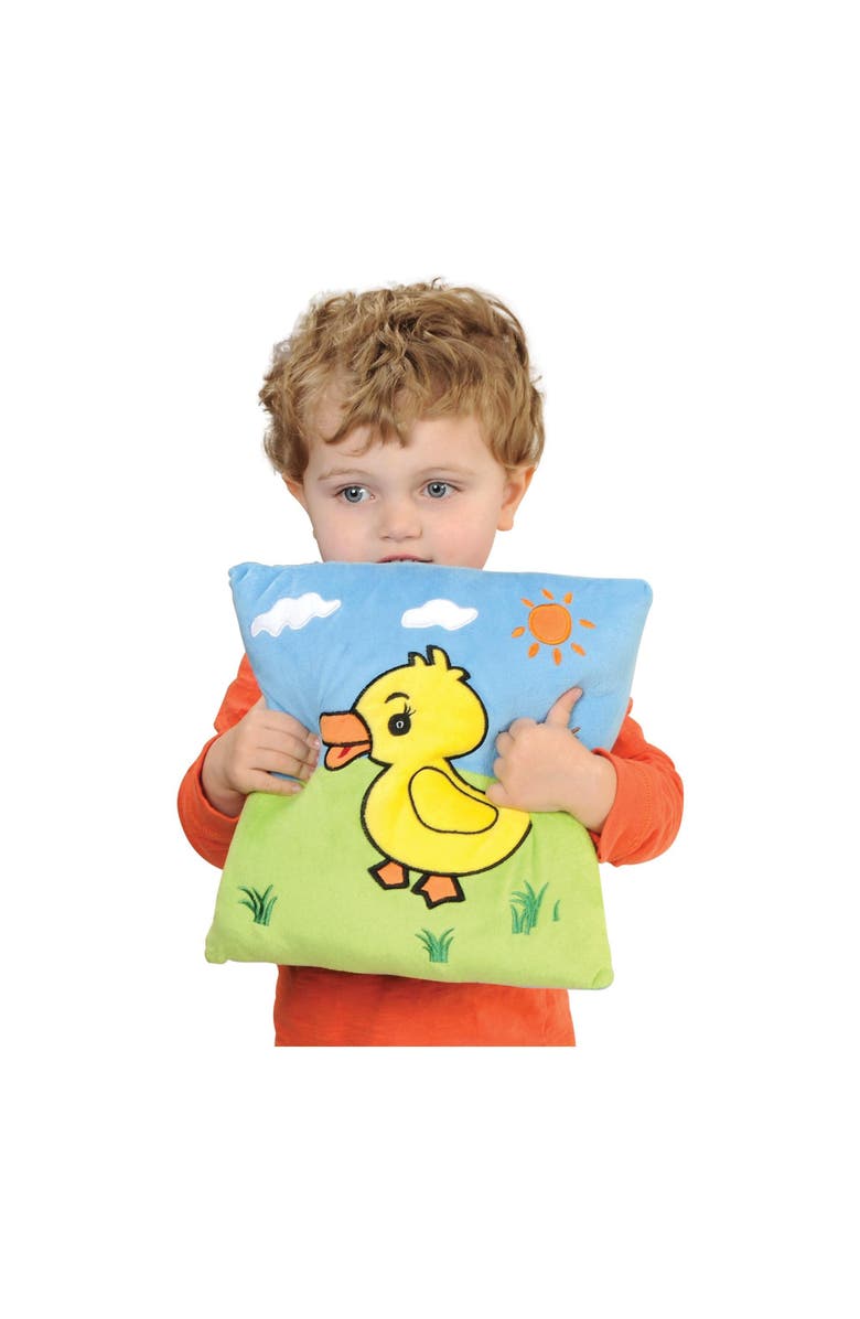 Kaplan Early Learning Company Farm Animal Pillows - Set of 5, Alternate, color, Green