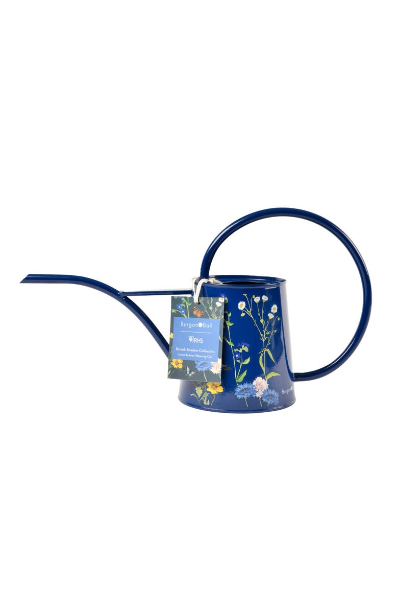 Burgon & Ball British Meadow Indoor Watering Can, Main, color, Blue
