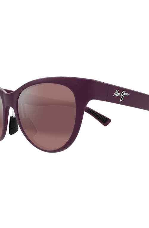 Maui Jim Hulahe 52mm Polarizedplus2® Rectangular Sunglasses