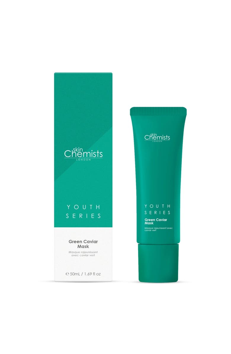 SKINCHEMISTS Youth Series Green Caviar Mask 50ml x 3 Trio Set, Main, color, White