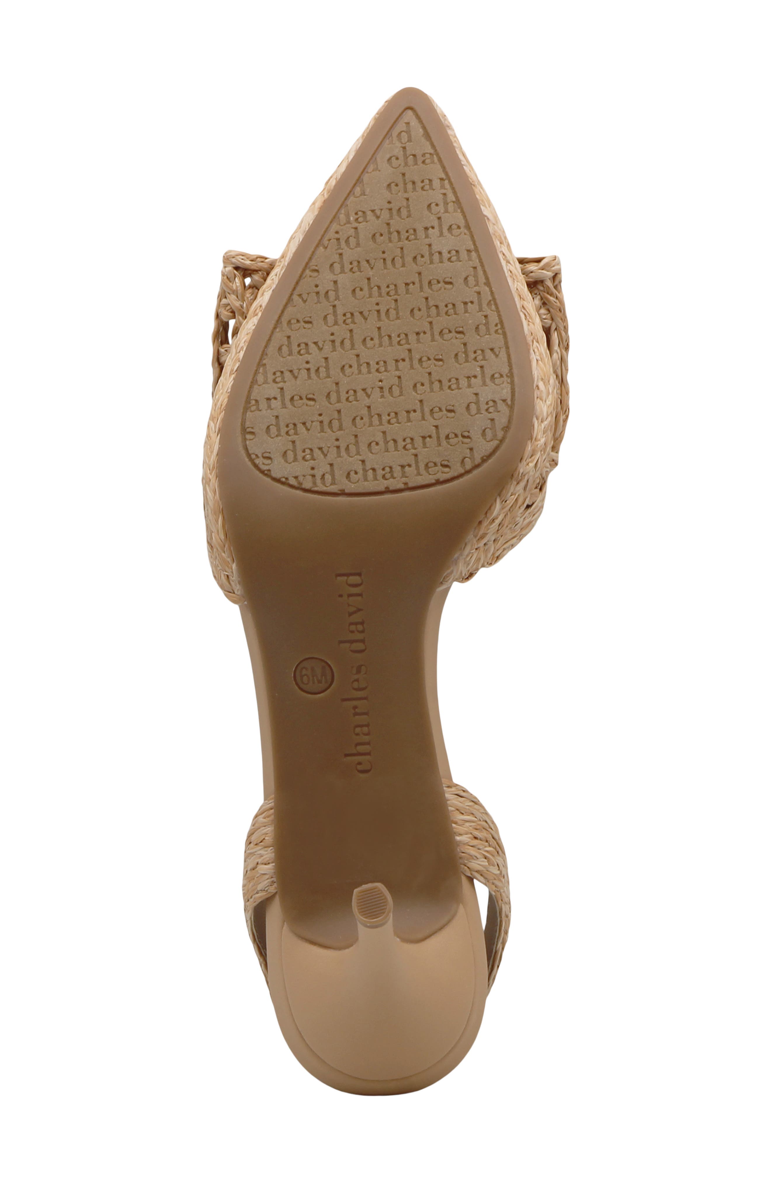 Charles David Agora Slingback Pump, Alternate, color, Natural