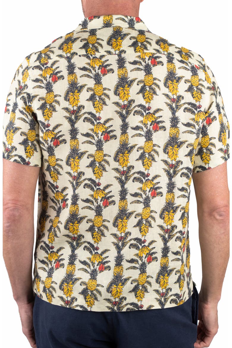 Stretch Cotton Cabana Shirt, Alternate, color, TROPICAL FRUITS