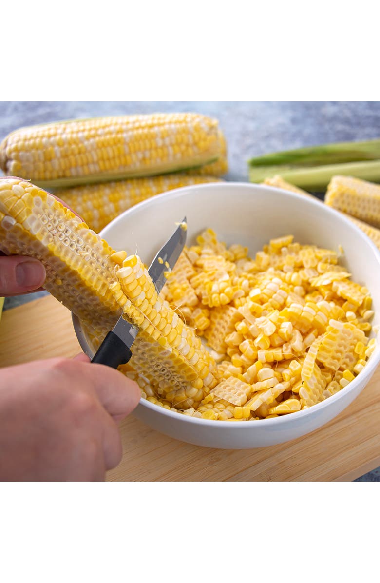 Rada 4 Piece Steak Knives Set with Gift Box, Alternate, color, Black