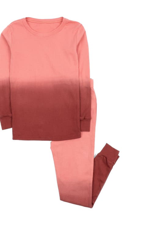 Kids Two-Piece Tie Dye Cotton Matching Family Pajamas (Toddler, Little Kid & Big Kid)